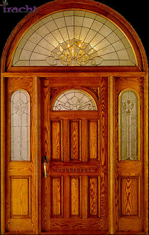 شیشه تزیینی درب