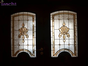 شیشه تزیینی درب