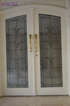 شیشه تزیینی درب