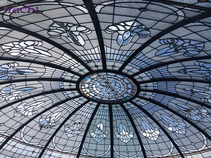 stained glass dome