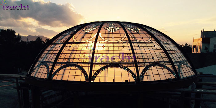 stained glass dome
