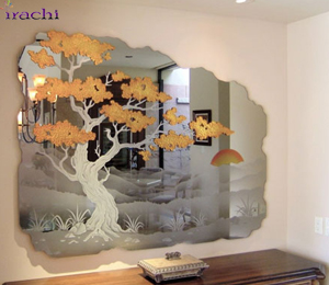 آینه لوکس و دکوراتیو