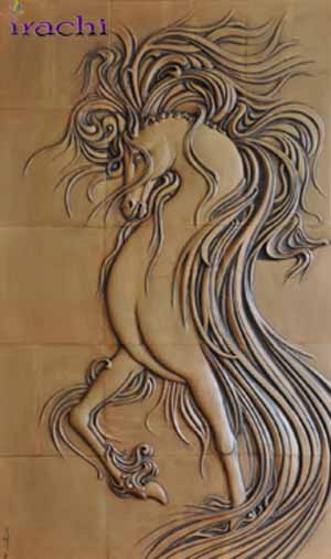 سفال نقش برجسته