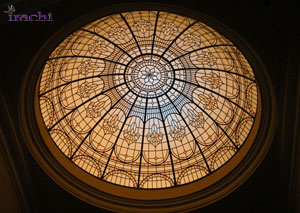 stained glass dome