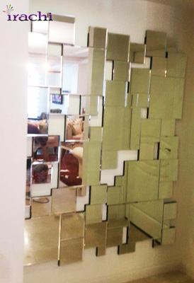 آینه تراشدار دیواری