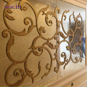 آینه تراشدار دیواری