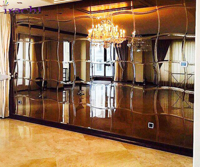 آینه تراشدار دیواری