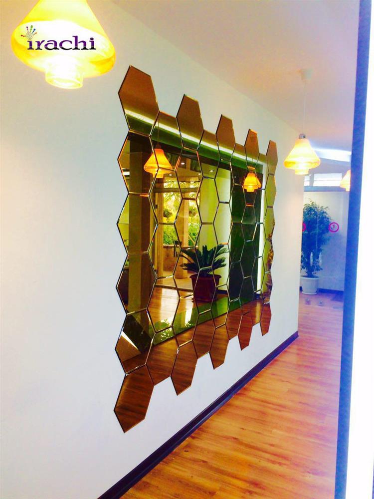 آینه تراشدار دیواری