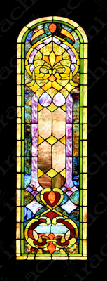 شیشه تزئینی مغازه