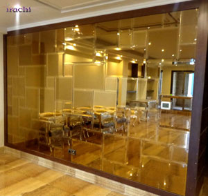 آینه تراشدار دیواری