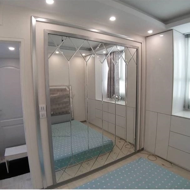 آینه کاری اتاق خواب