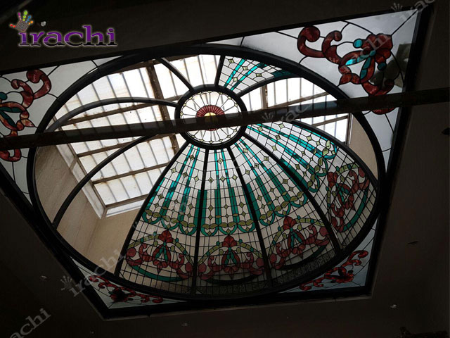 tiffany glass dome