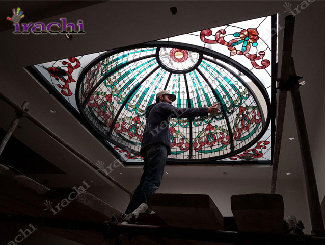 tiffany glass dome