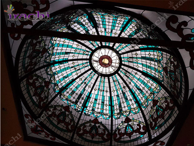tiffany glass dome