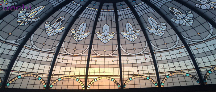 stained glass dome