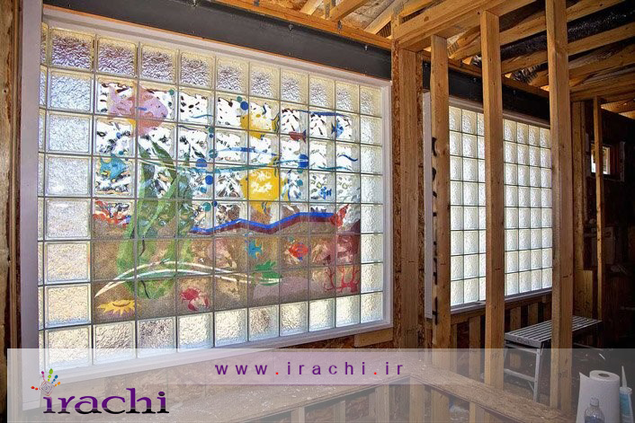 کاشی های شیشه ای