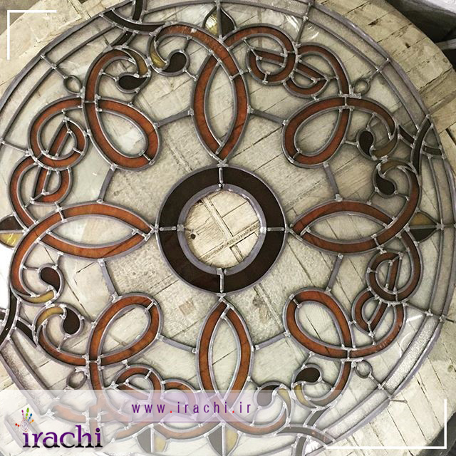 شیشه های رنگی