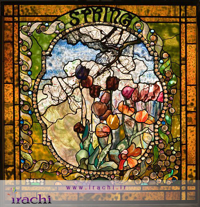 پنجره شیشه ای تیفانی