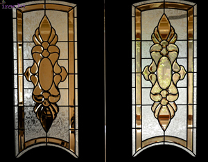 شیشه تزیینی درب