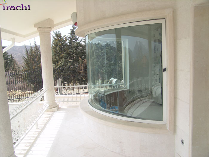 ساخت شیشه خم