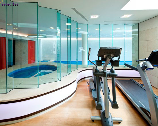 استخرهای شیشه ای