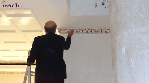 پتینه گچ بری