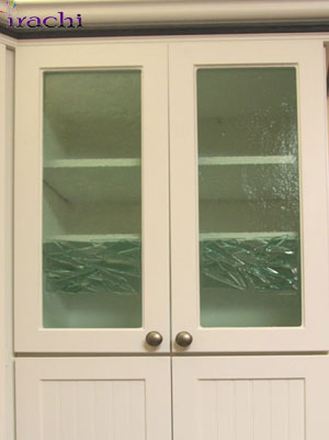 شیشه درب کابینت