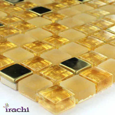 کاشی شیشه ای طلا