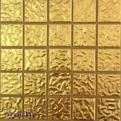 کاشی شیشه ای طلا