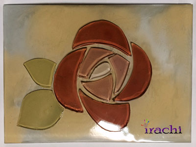 کاشی شیشه ای طرحدار