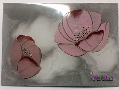 کاشی شیشه ای طرحدار