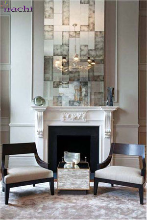 آینه آنتیک و کهنه کاری