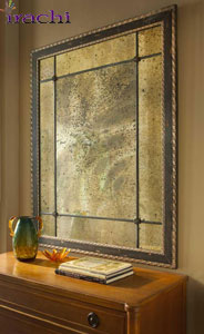 آینه آنتیک و کهنه کاری