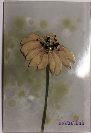 کاشی شیشه ای طرحدار