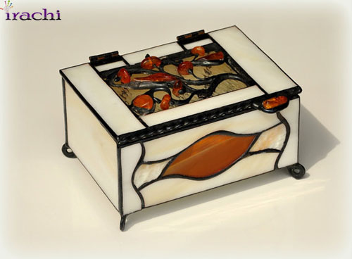 جعبه شیشه ای تیفانی