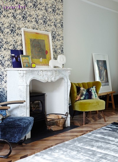 رنگ زرد و دکوراسیون داخلی