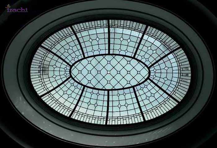 stained glass dome