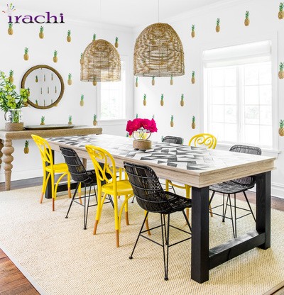 استفاده از اناناس در دکوراسیون خانه