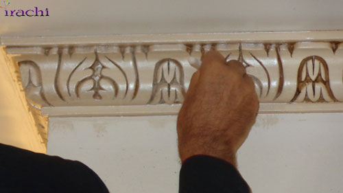 پتینه گچ بری