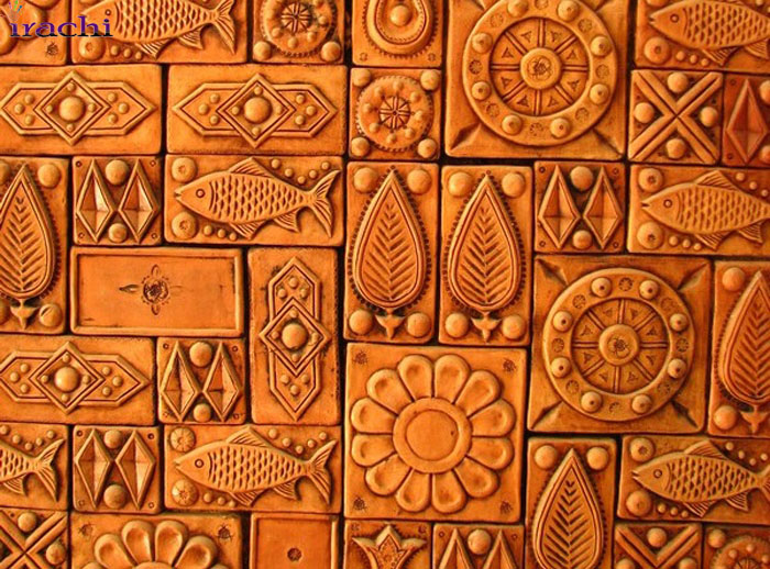 نقش برجسته سفال