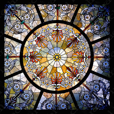 سقف کاذب شیشه ای