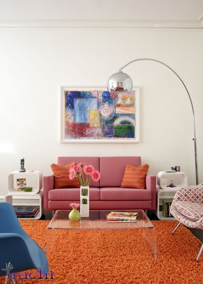 تزئین کردن اتاق با رنگ های گرم تابستانی