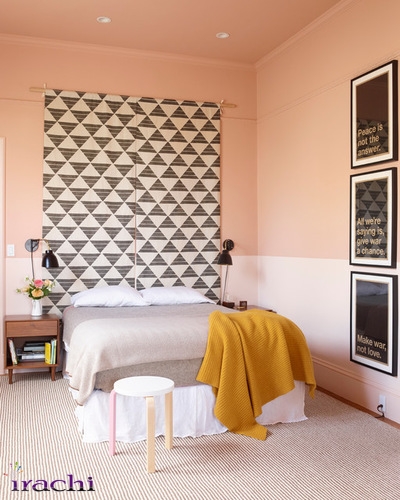 تزئین کردن اتاق با رنگ های گرم تابستانی