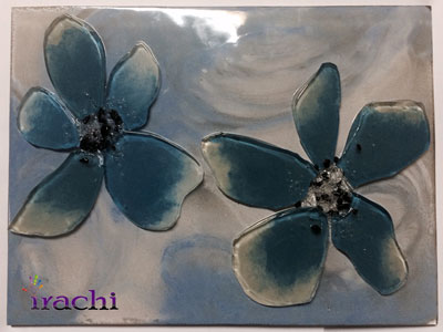 کاشی شیشه ای طرحدار