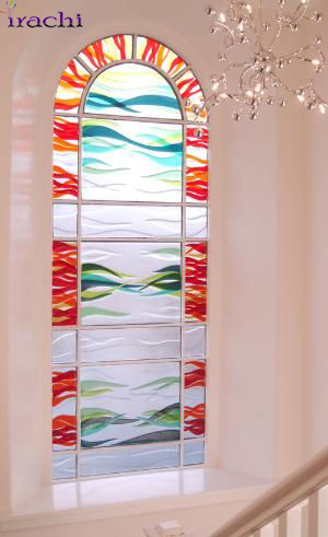 پنجره های دکوراتیو منقوش