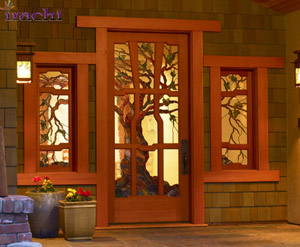 شیشه تزیینی پنجره