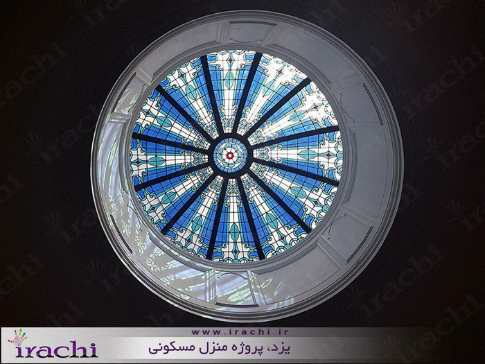 گنبدهای شیشه ای تزئینی استین گلس و تیفانی