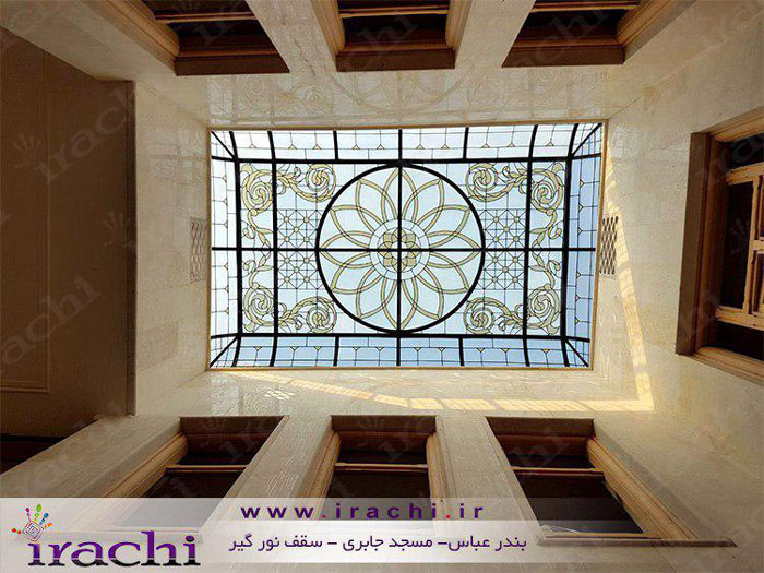 گنبدهای شیشه ای تزئینی استین گلس و تیفانی