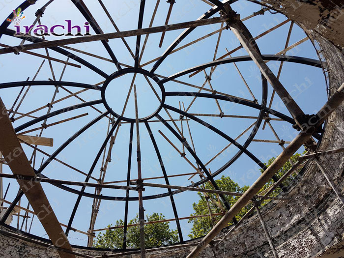 ساخت گنبد شیشه ای تیفانی