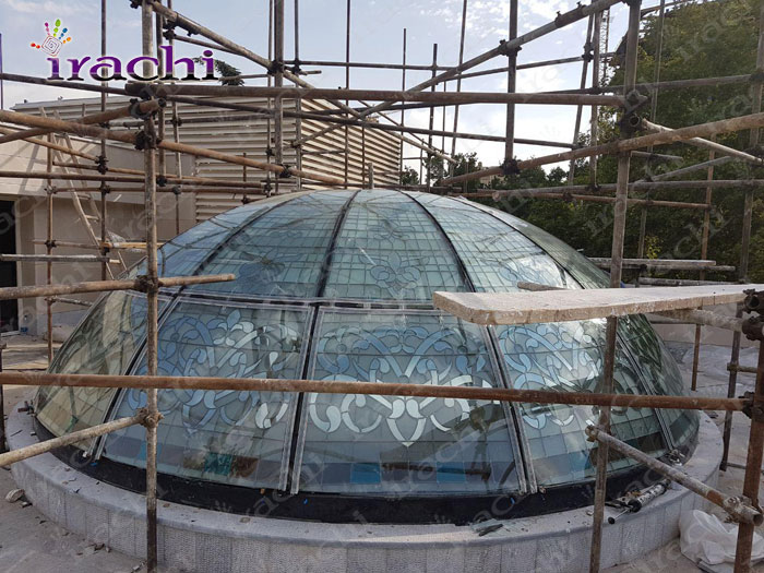 ساخت گنبد شیشه ای تیفانی